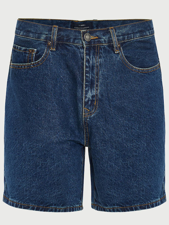 Herren Shorts Denim Blauer