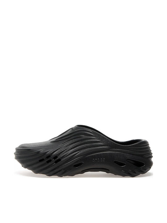 Crocs Echo Ανδρικά Σαμπό Μαύρα