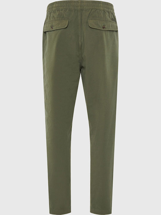 Παντελόνι Chino σε Loose Εφαρμογή Χακί