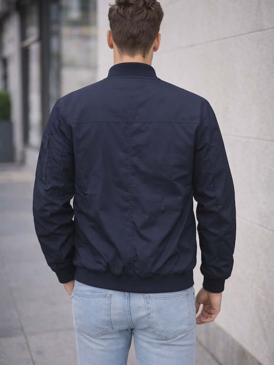 Herren Bomber Blau
