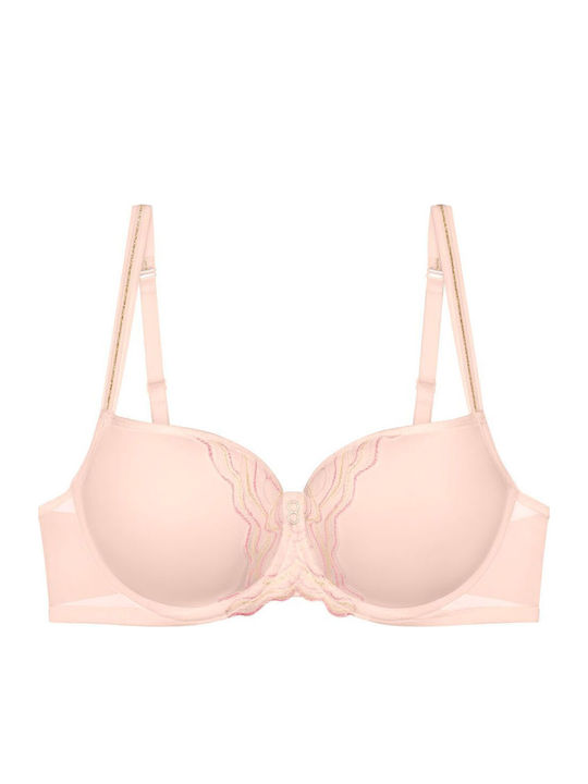Palina Balconette Porcelain Bra with Light Padding & Underwire