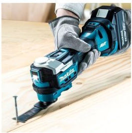 Makita DLX6139JX1 Σετ Γωνιακός Τροχός, Δισκοπρίονο, Κρουστικό Δραπανοκατσάβιδο, Παλμικό Κατσαβίδι, Πιστολέτο & Πολυεργαλείο Brushless 18V με 3 Μπαταρίες 5Ah και Θήκη