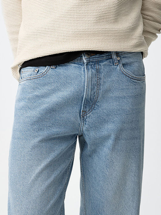 Men's Jeans Pants with Loose Fit Sky Blue