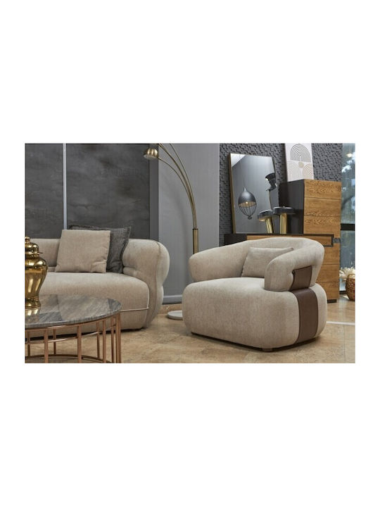 Cosmos Sessel Grau 90x50x74cm