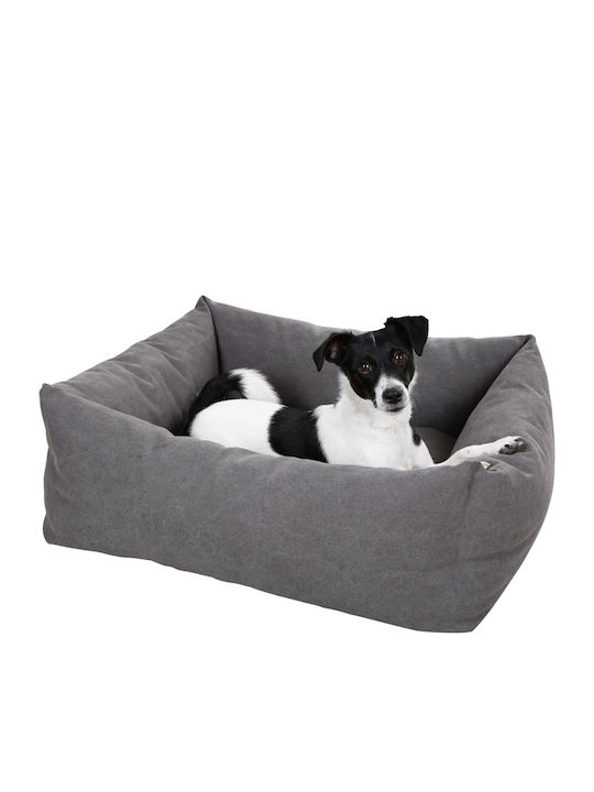 Kerbl Hundebett Couch Grau 60x70cm