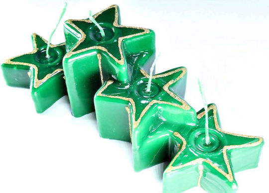 Gerakis Weihnachtskerze Grün 3cm