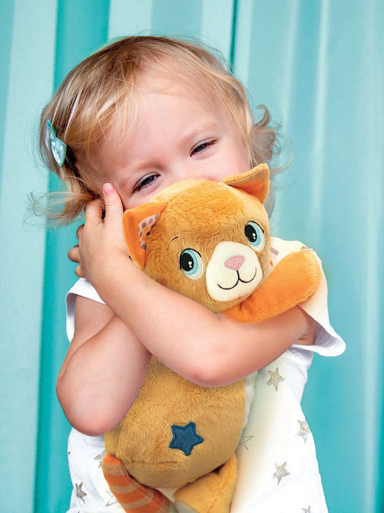 Παιχνιδολαμπάδα Baby Ζωάκι Γατούλα Ηρεμώ Από Ύφασμα Με Μουσική Και Ήχους Για Νεογέννητα για 0 + Ετών Clementoni