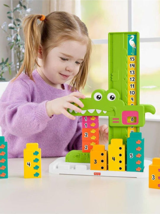 Easter Candle with Toy Preschool Alligator Learn to Count Educational Toy Fisher Price