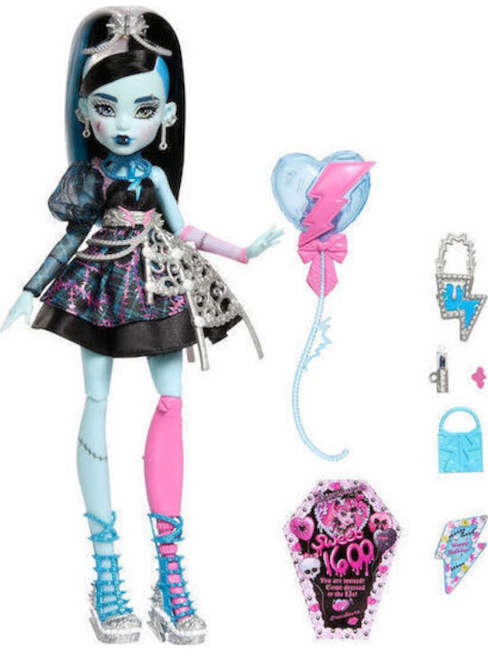 Monster High Monster High Scary Sweet Birthday Frankie Κούκλα Για 6+ Ετών Mattel