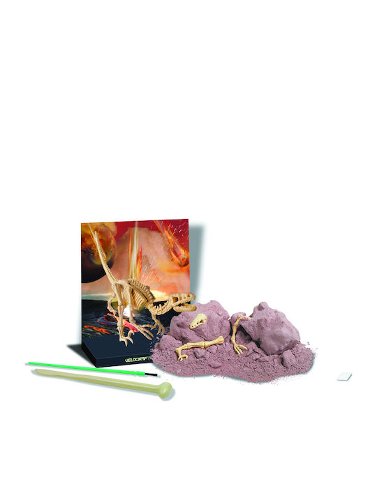 Easter Candle Educational Toy Dinosaur Excavation Velociraptor For Ages 8+ 4M