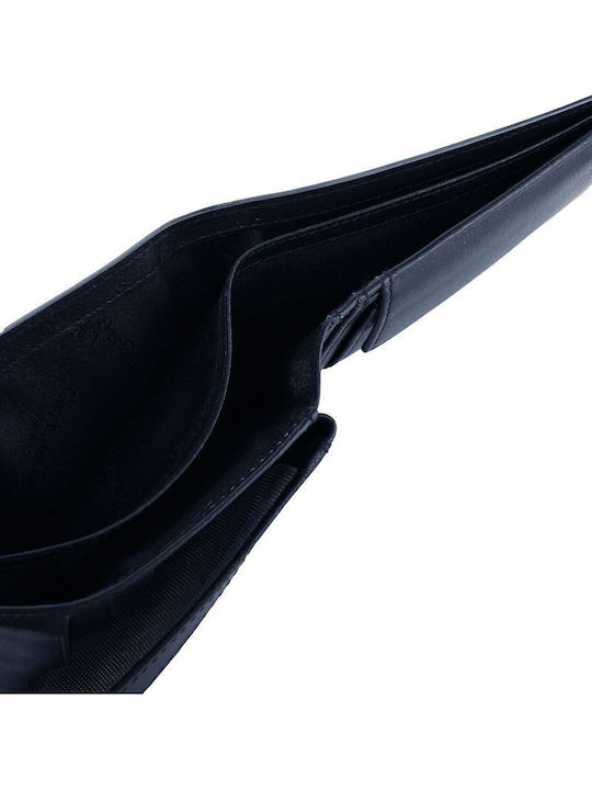 Leder Herrenbrieftasche mit RFID Blau