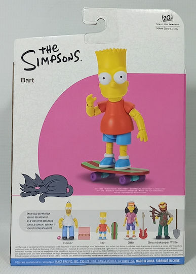 Jakks Pacific Simpsons Bart 12.7εκ.