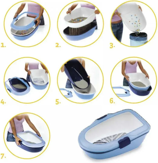 Stefanplast Furba Chic Котешка Тоалетна със Сито Бежова