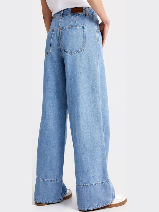 Γυναικείο Jean Παντελόνι Καμπάνα Mid Rise