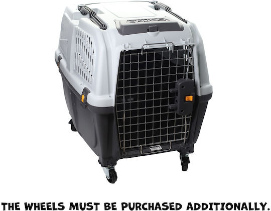 Uniq Dog Transport Cage Gray 105x73x76cm