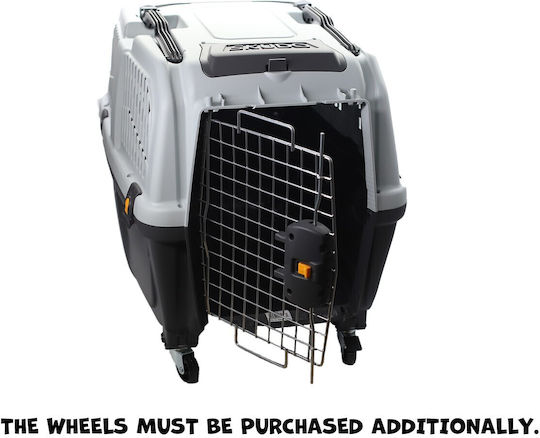Uniq Dog Transport Cage Gray 105x73x76cm