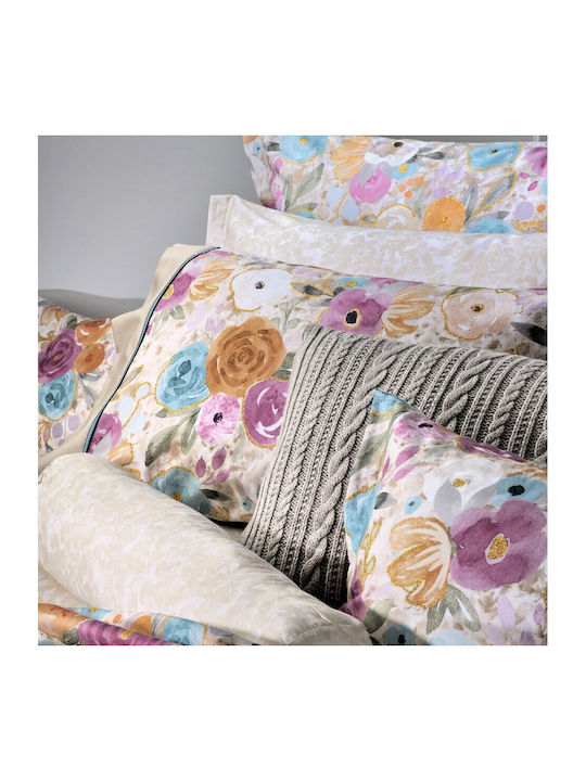 Down Town Home Anabelle Bed Sheets Set King Size 270x245cm 4 Pieces