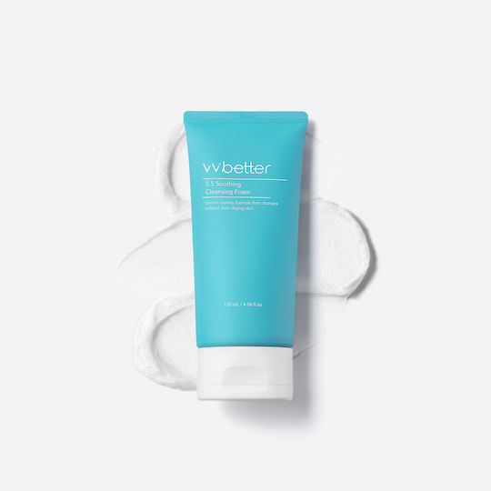 VVbetter 5.5 Cleansing Face Cleansing Foam 120ml