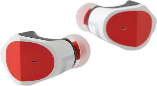 Final Audio ZE3000 Ultra Guard In-ear Casti Bluetooth Handsfree cu Rezistență la Transpirație Alb-Roșu