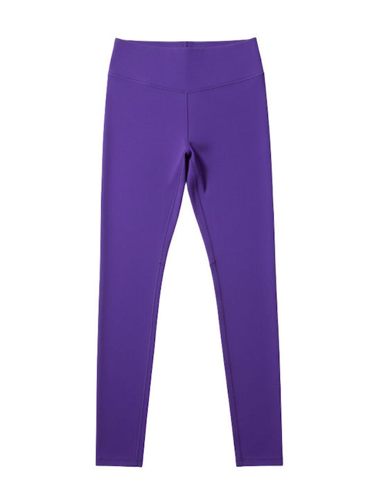 Training Damen Leggings Hohe Taille Ultra Violet