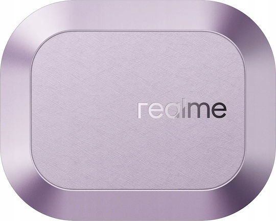 Realme Buds Air8 Bluetooth Kopfhörer mit Schweißbeständigkeit und Ladekoffer Lila