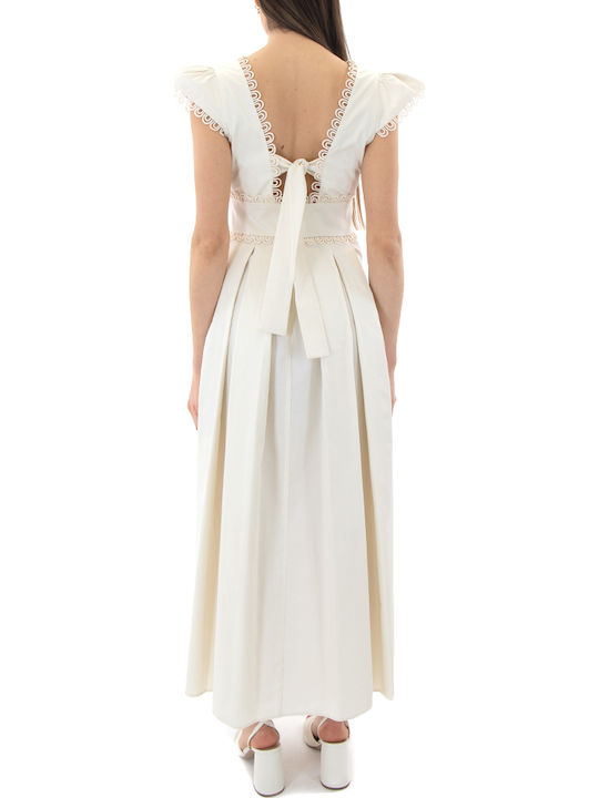 Moutaki Dress All Day Ecru