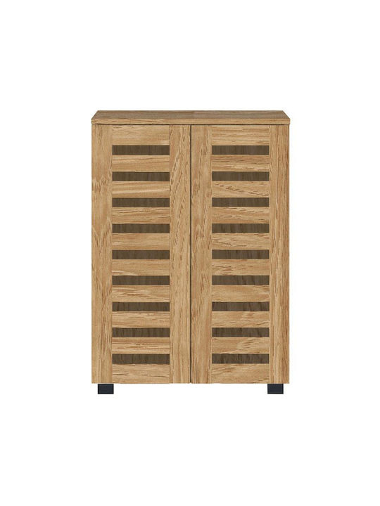Vento Plastic Shoe Organizer Beige 60x33x87cm