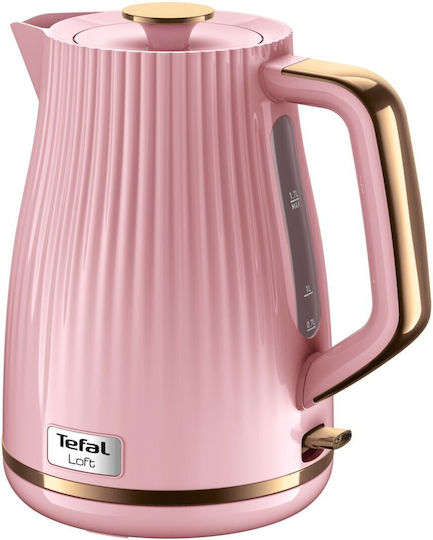 Tefal Loft Fierbător de Apă 1.7l 2400W Roz