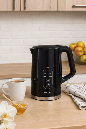 Akpo Kettle 1.7lt 2200W Brown
