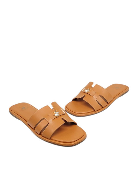Women's Flat Sandals Brown