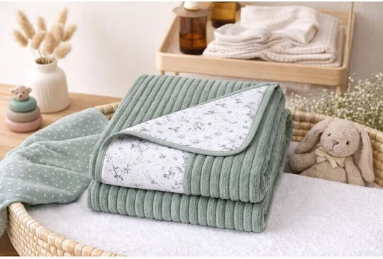Baby Star Nursery Swaddling Blanket Minky 75x100cm