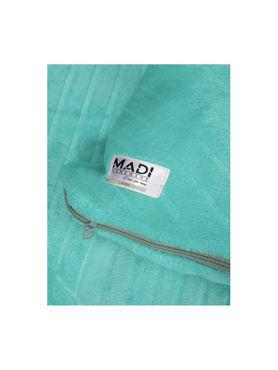 Madi Velvet Blanket Queen Size 240x260cm Mint