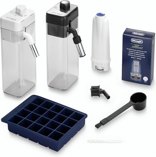 De'Longhi Eletta Αυτόματη Μηχανή Espresso 1450W Πίεσης 19bar για Cappuccino με Μύλο Άλεσης Γκρι 2106079
