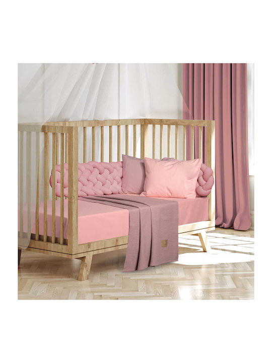 Greenwich Polo Club Babydecken 8872 Waffel Rosa 110x150cm