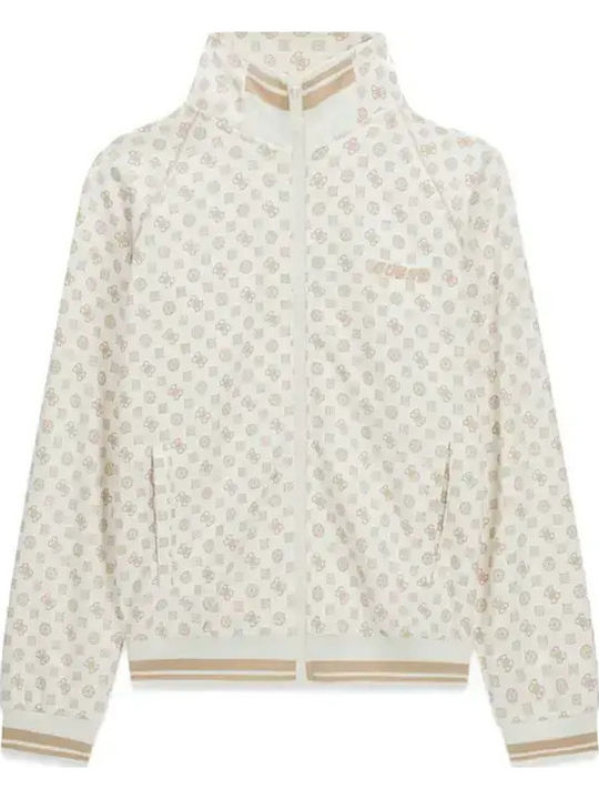 Women's Sweatshirt Cardigan Off-white