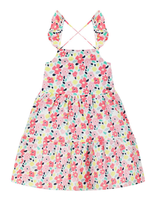 Girls Dress Sleeveless Multicolour