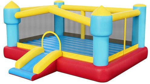 Vevor Aufblasbares Fun Castle Schloss mit Trampolin & Rutsche für 3-8 Jahre