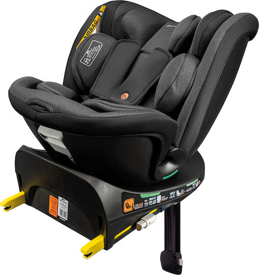 Bebe Confort Grow Fix Baby Car Seat i-Size with Isofix Tinted Black