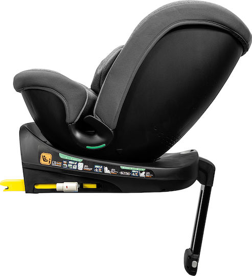 Bebe Confort Grow Fix Baby Car Seat i-Size with Isofix Tinted Graphite