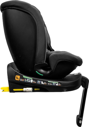 Bebe Confort Grow Fix Baby Car Seat i-Size with Isofix Tinted Black