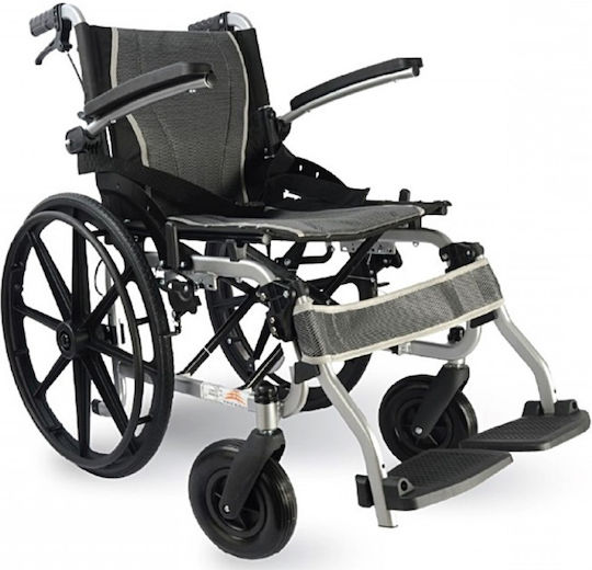 Medical Brace Wheelchair 22" Folding Light Type 41cm MB.W1001 Gray