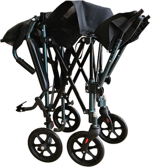 Medical Brace Wheelchair Folding Simple Type 46cm MB.W2050 Green