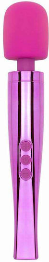 Pink Rechargeable 13-Speed Massage Vibrator Mymagicwand Wand Massager 32.7cm