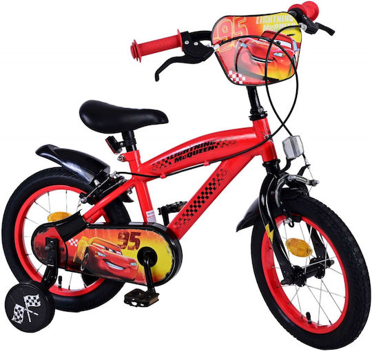 Disney 14" Bicicletă pentru copii BMX Roșu