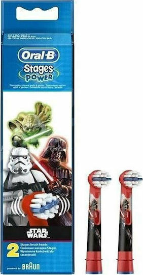 Oral-B Electric Toothbrush Replacement Heads Stages Power 2 Pieces for 3+ Years