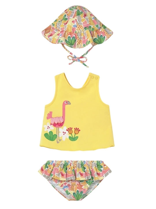 Mayoral Kinder Badeanzug Bademoden-Set Mustard
