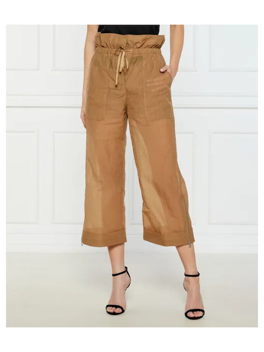 Somebody Γυναικείο Υφασμάτινο Παντελόνι Beige