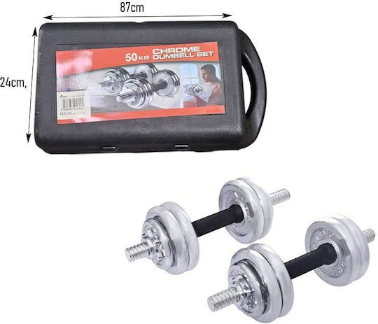 York Fitness Алтернативни комплекти 2x 25кг в случай