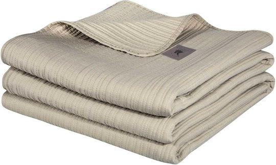 Greenwich Polo Club 4455 Κουβερλί Υπέρδιπλο Microfiber Taupe 240x250cm
