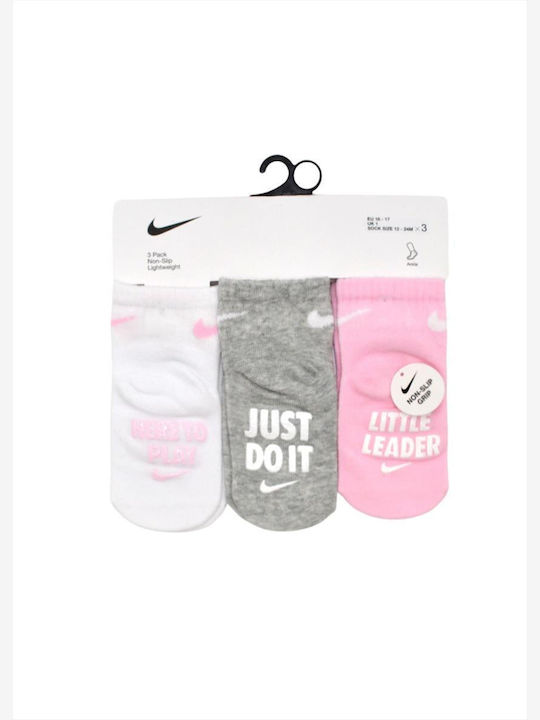 Nike Kids' Socks Pink 3 Pairs